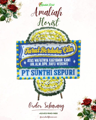 Papan Bunga Duka di Subur